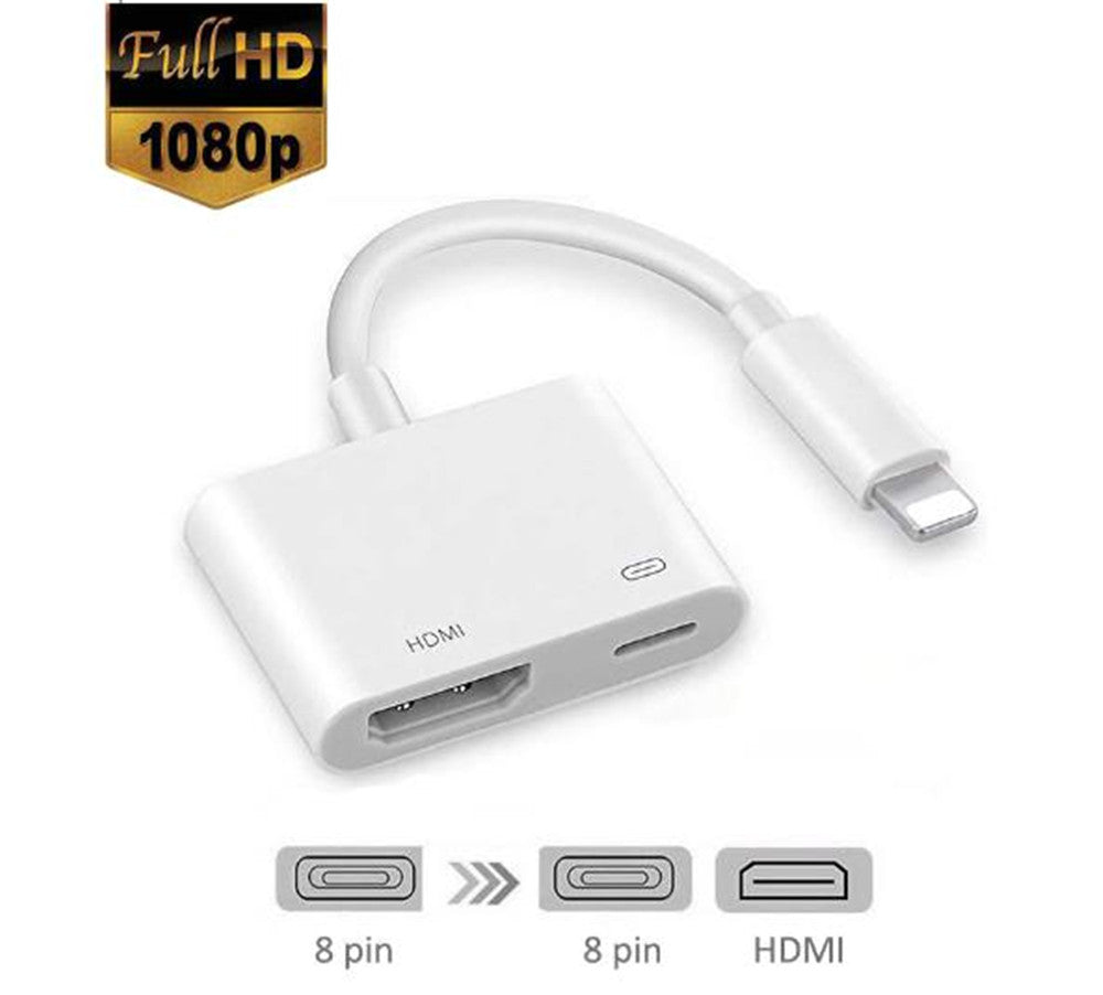 Câble de chargement adaptateur Lightning vers HDMI Câble de chargement adaptateur Lightning vers HDMI